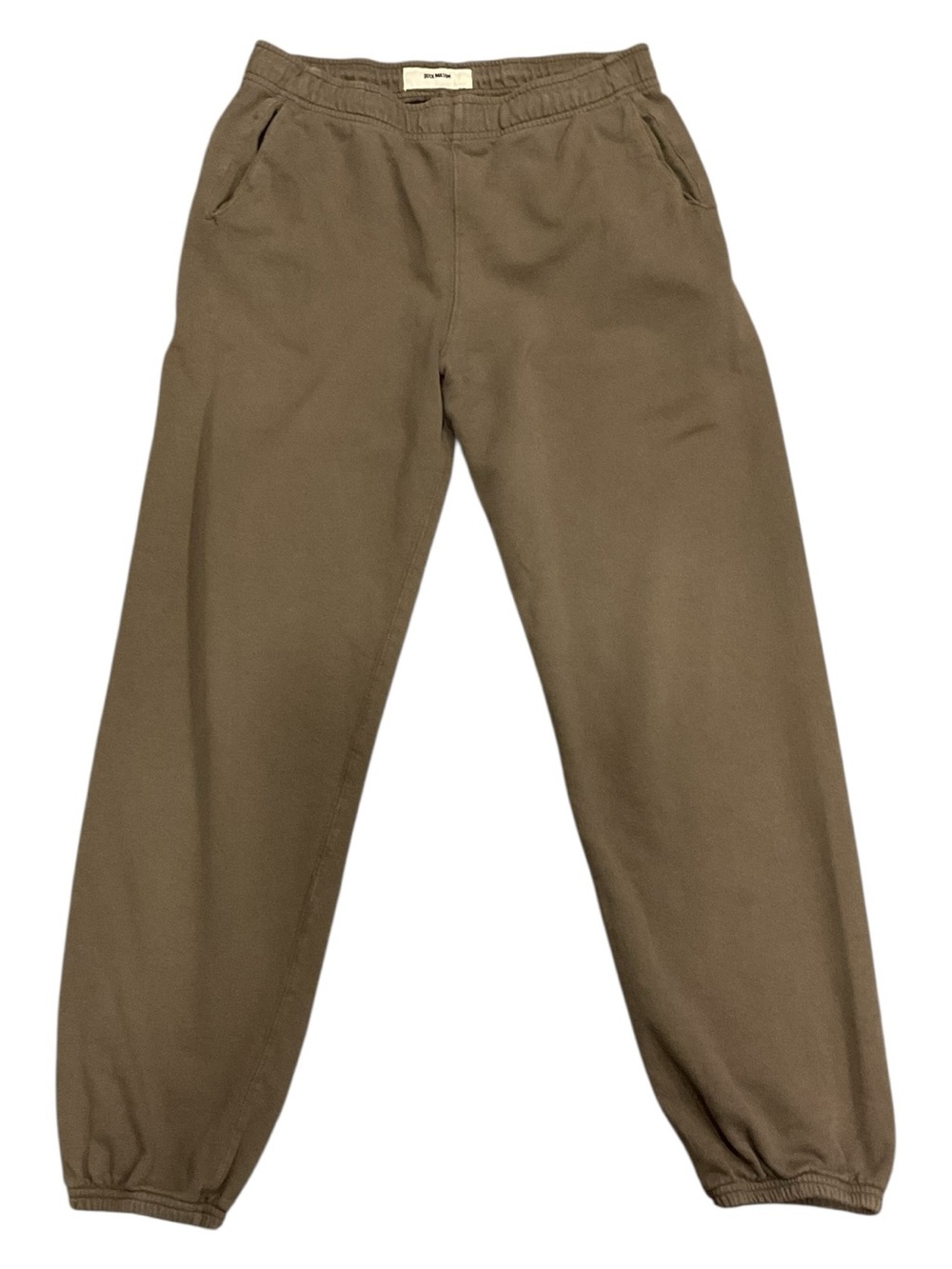 Buck Mason Men’s Light Brown Slim Joggers